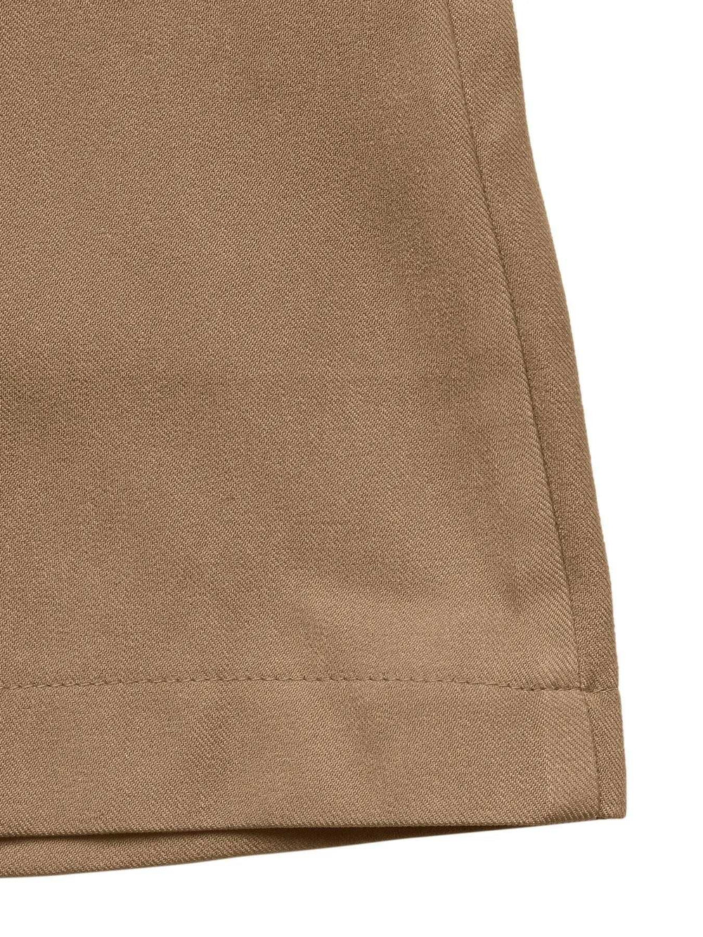 Lapel Collar Leopard Cuff Long Sleeve Blazer - Trendsi - Flyclothing LLC