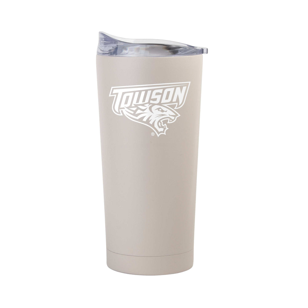 Towson Sand 20oz Powder Coat Tumbler - Logo Brands - Flyclothing LLC