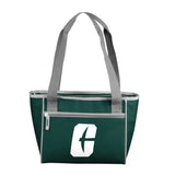 UNC Charlotte Quatrefoil 16 Can Cooler Tote - Logo Brands - Flyclothing LLC