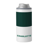 UNC Charlotte 12oz Colorblock Slim Can Coolie