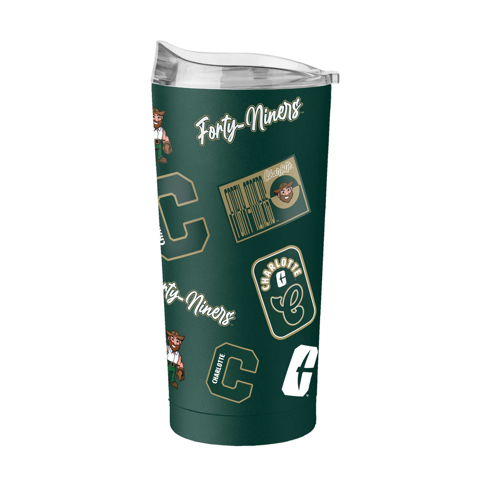 NC Charlotte 20oz Dreamweave Powder Coat Tumbler - Logo Brands - Flyclothing LLC
