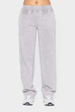 Mono B Elastic Waist Fleece Pants with Pockets - Trendsi - Flyclothing LLC