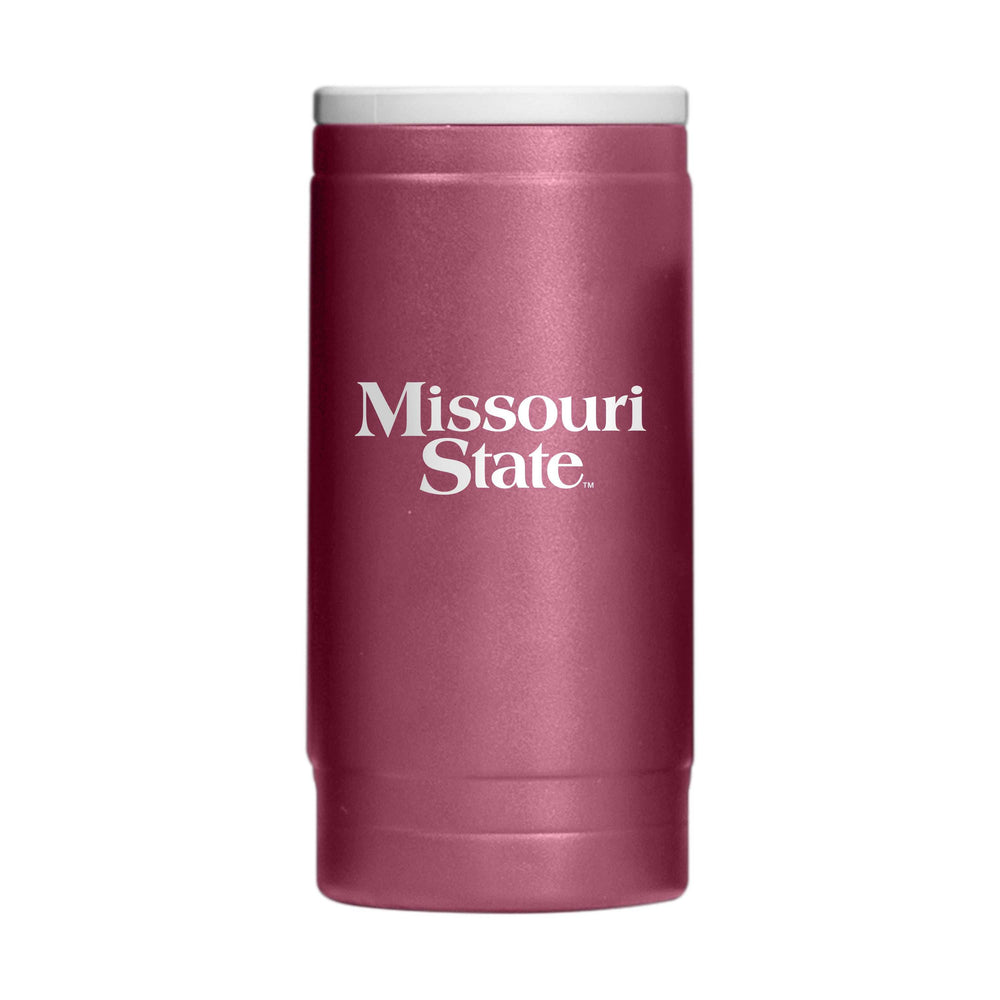 Missouri State 12oz Flipside Powdercoat SlimCan Coolie - Logo Brands - Flyclothing LLC