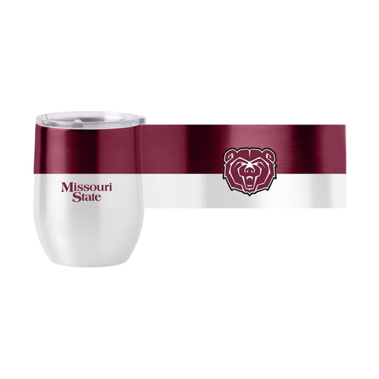 MO State 16oz Colorblock Stainless Curved Beverage - Logo Brands - Flyclothing LLC