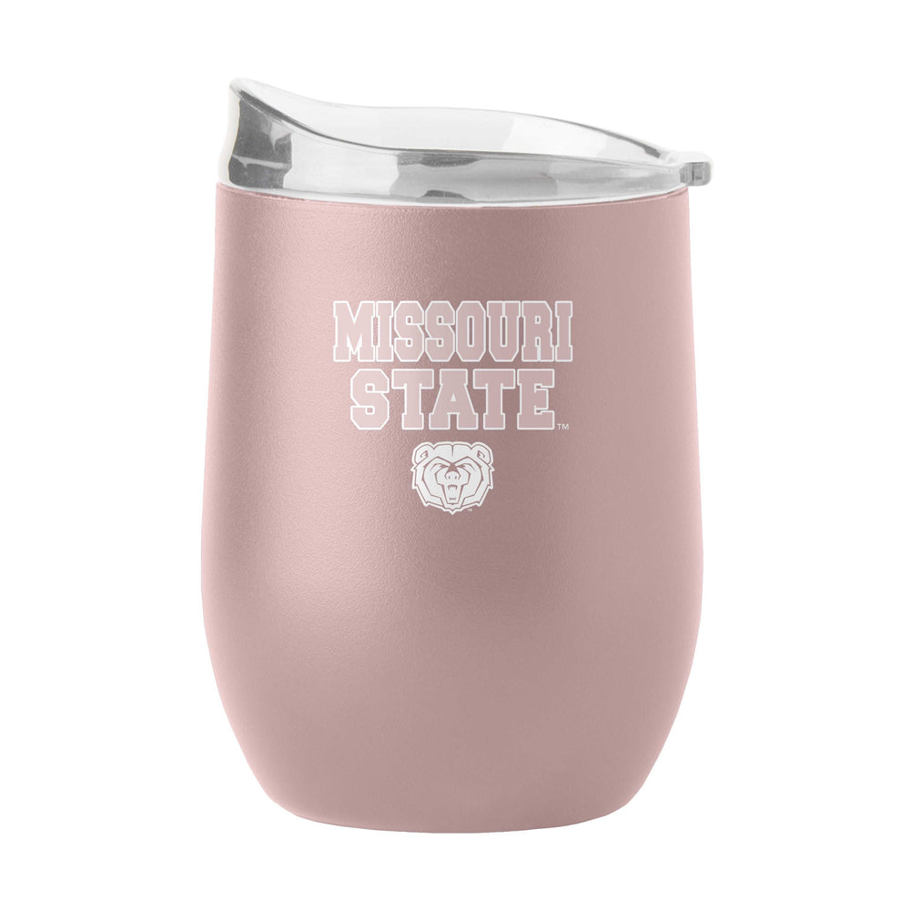 Missouri State 16oz Stencil Powder Coat Curved Bev - Logo Brands - Flyclothing LLC