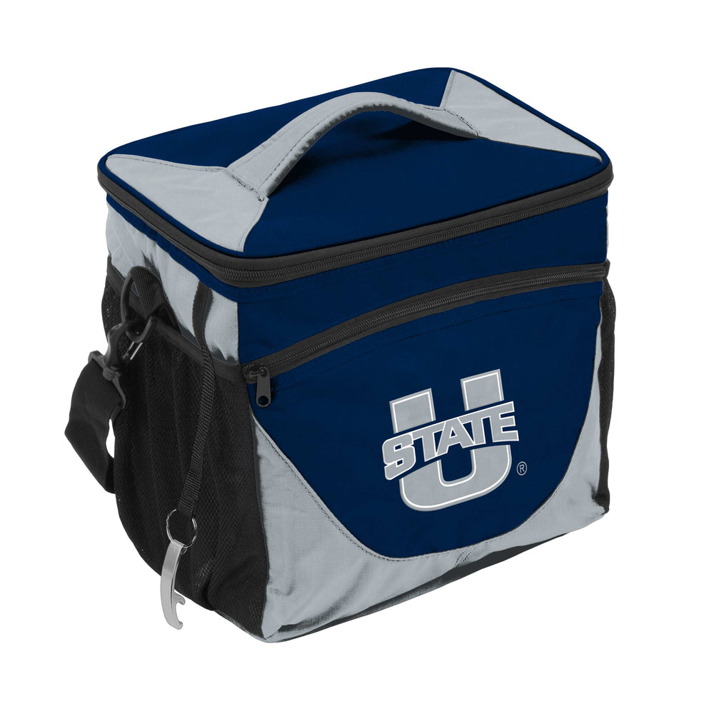UT State 24 Can Cooler - Logo Brands - Flyclothing LLC