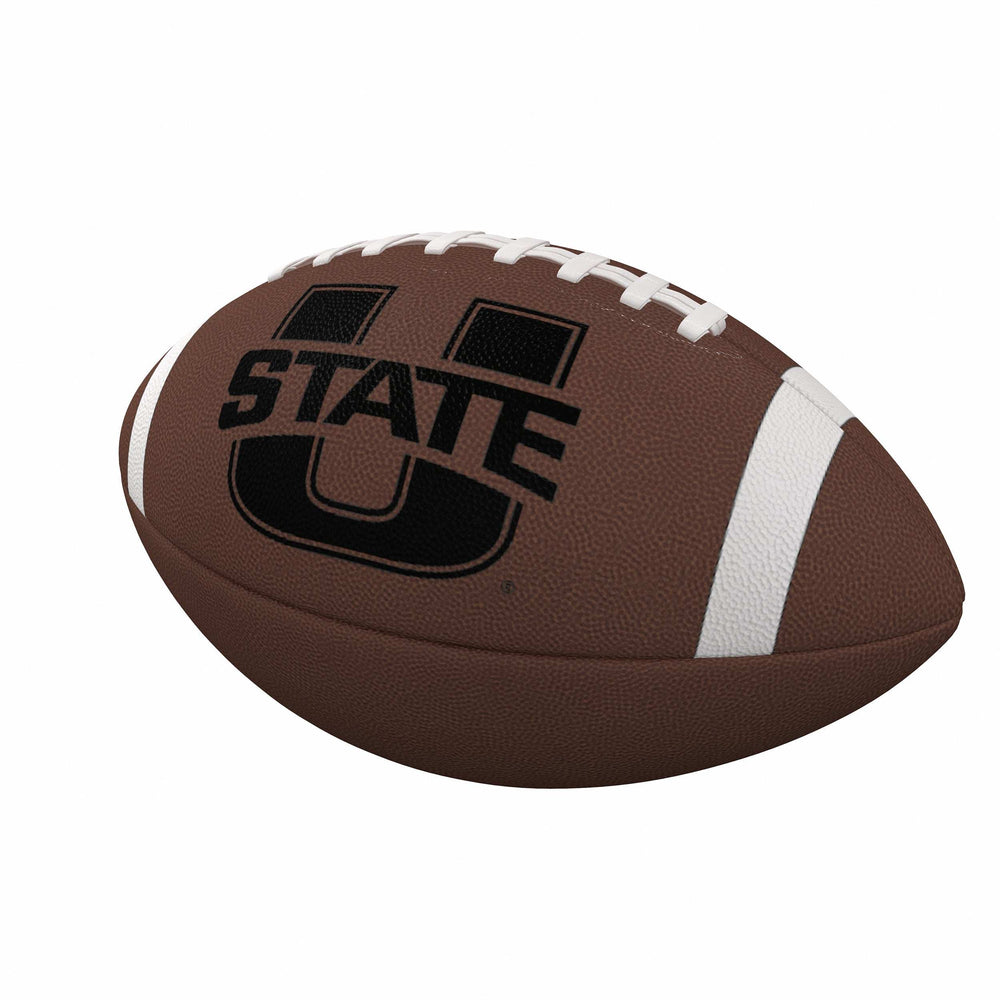 Utah State Full-Size Composite Football - Logo Brands - Flyclothing LLC