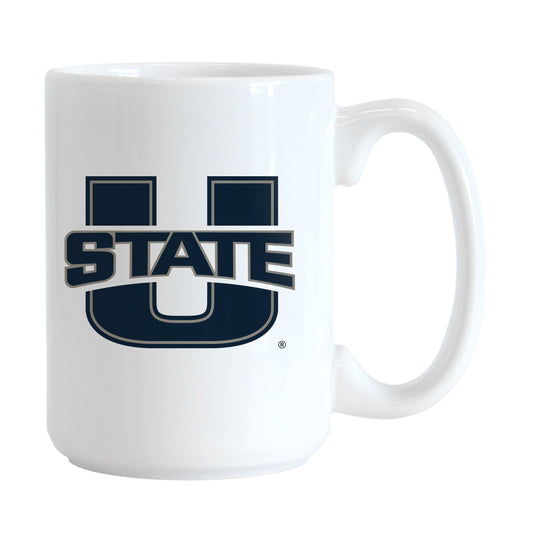UT State Letterman 15oz Sublimated Mug - Logo Brands - Flyclothing LLC