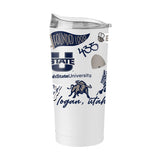Utah State 20oz Native Powder Coat Tumbler - Logo Brands - Flyclothing LLC