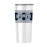 Utah State 20oz Stripe Fusion Tumbler - Logo Brands - Flyclothing LLC