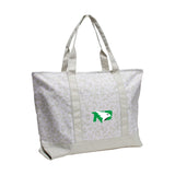 North Dakota Leopard Pattern Tote - Logo Brands - Flyclothing LLC