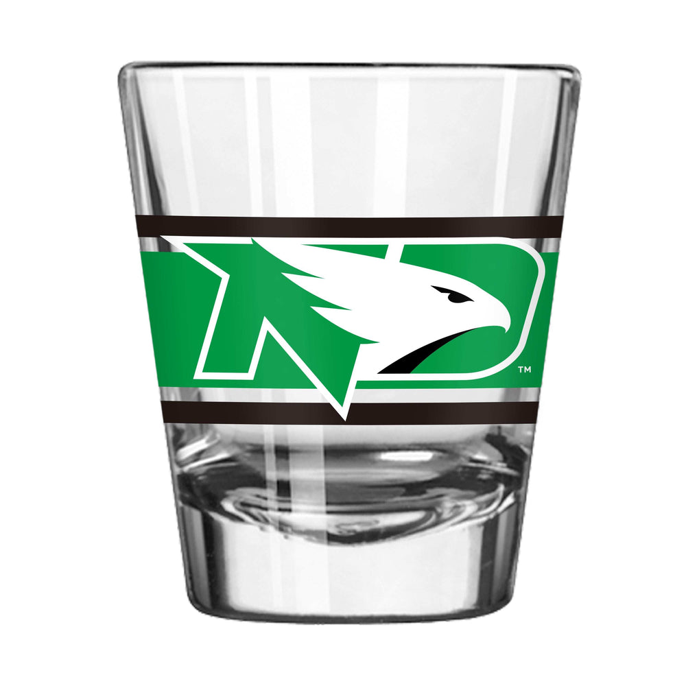 North Dakota 2oz Stripe Shot Glass - Logo Brands - Flyclothing LLC