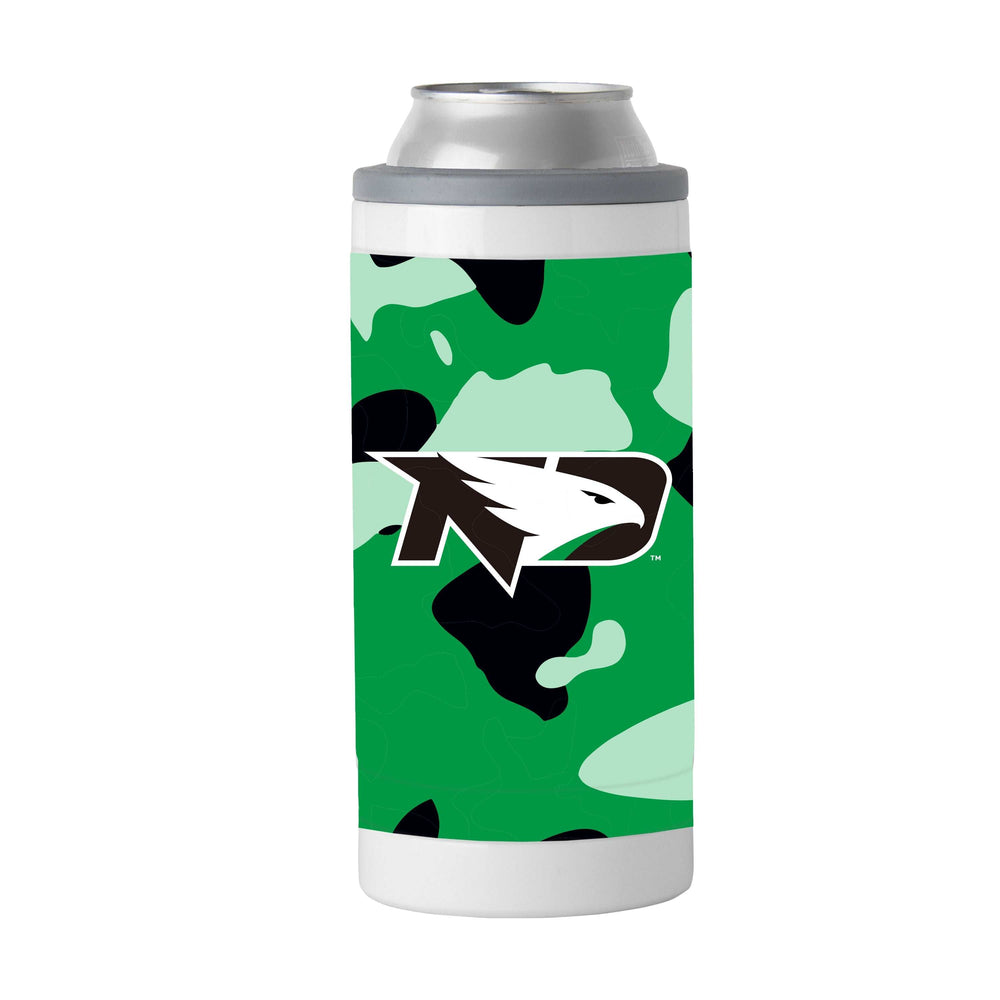 North Dakota Camo Swagger 12oz Slim Can Coolie - Logo Brands - Flyclothing LLC