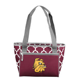 MN Duluth Quatrefoil 16 Can Cooler Tote - Logo Brands - Flyclothing LLC