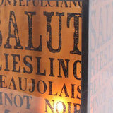 10.25 X 10.25 X 18 Brownvintage Letter Pattern - Candle Holder - Homeroots - Flyclothing LLC