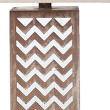 6 X 6 X 27.5 Tan Metal Mirror - Table Lamp - Homeroots - Flyclothing LLC