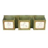 12" X 36" Green Wood Wall Decor - Homeroots - Flyclothing LLC