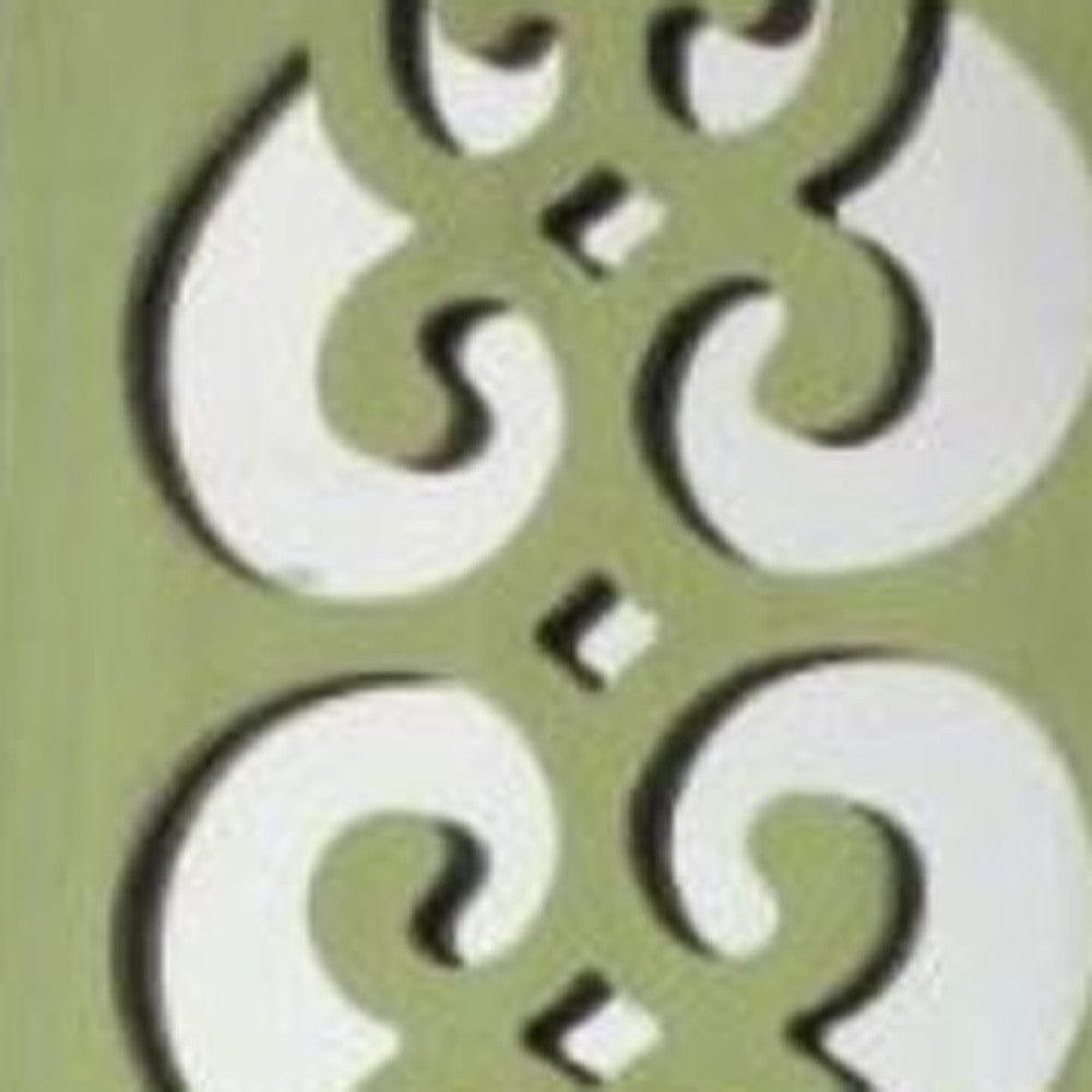 17" X 6" Green Wood Wall Decor - Homeroots - Flyclothing LLC