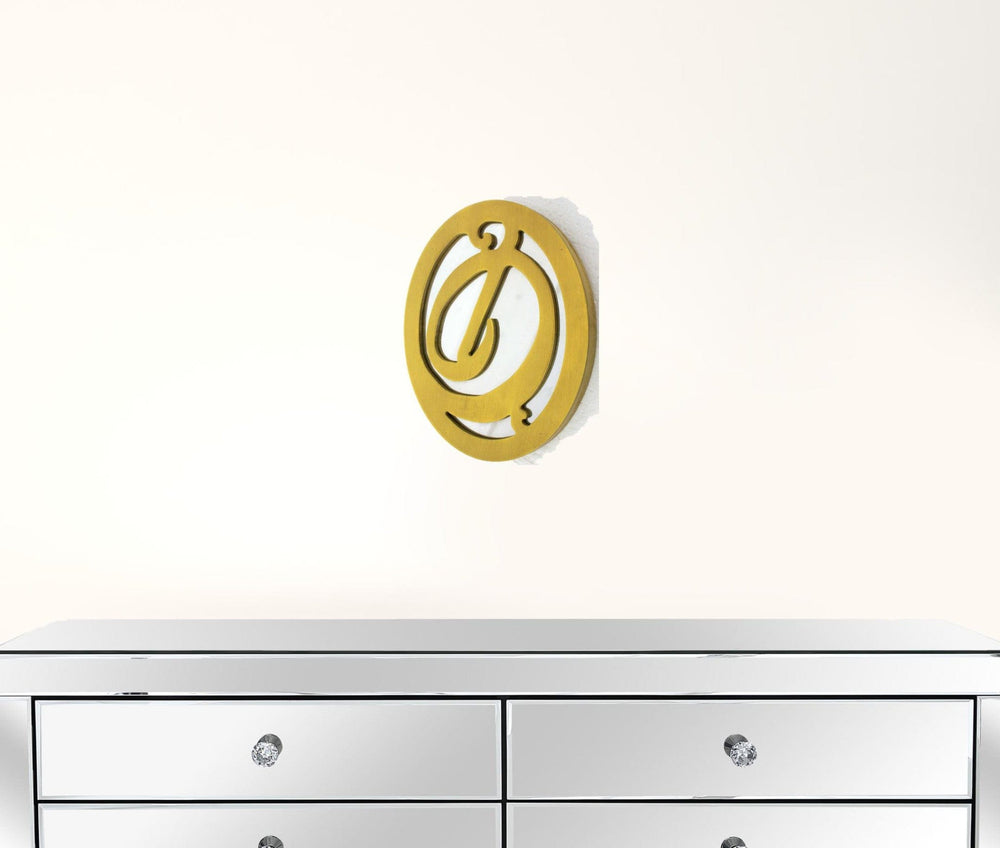 10" X 8" Yellow Wood Wall Decor - Homeroots - Flyclothing LLC