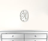 10" X 8" White Wood Wall Decor - Homeroots - Flyclothing LLC