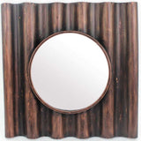Bronze Square Accent Metal Mirror - Homeroots - Flyclothing LLC