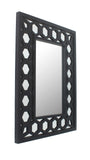Black Square Accent Mirror - Homeroots - Flyclothing LLC