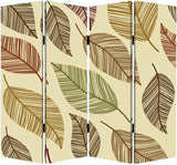84 X 84 Multi Color Wood Canvas Perpetual Leaf Screen - Homeroots - Flyclothing LLC