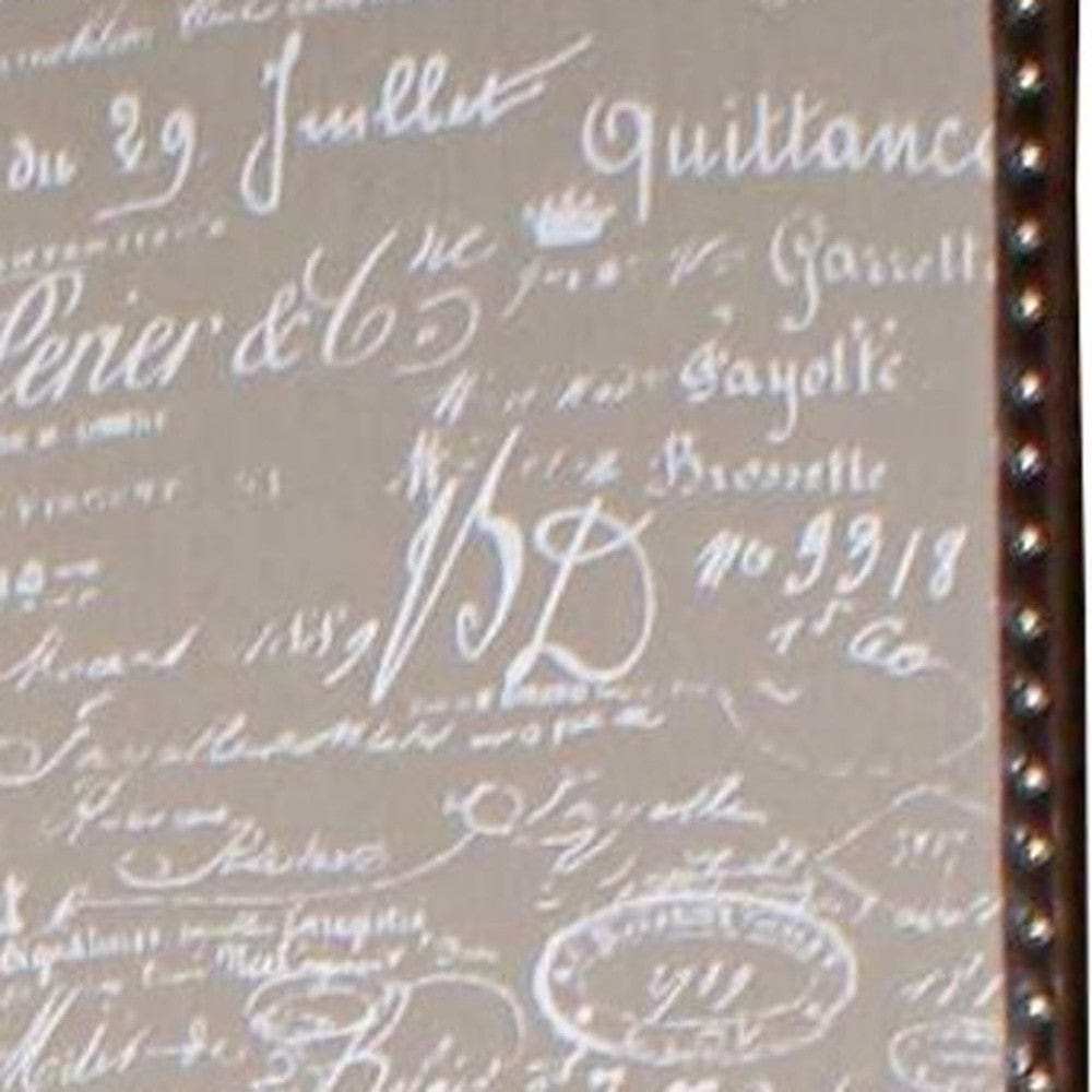 80 X 84 Tan Wood Galore Screen - Homeroots - Flyclothing LLC