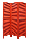 48 X 67 Red Wood Shutter -Screen - Homeroots - Flyclothing LLC