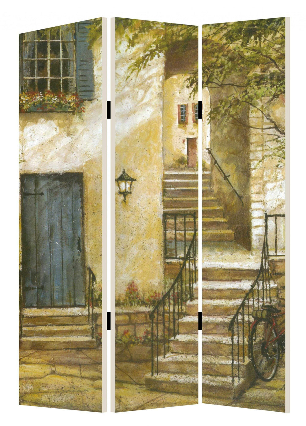 48 X 72 Multi Color European Promenade Screen - Homeroots - Flyclothing LLC