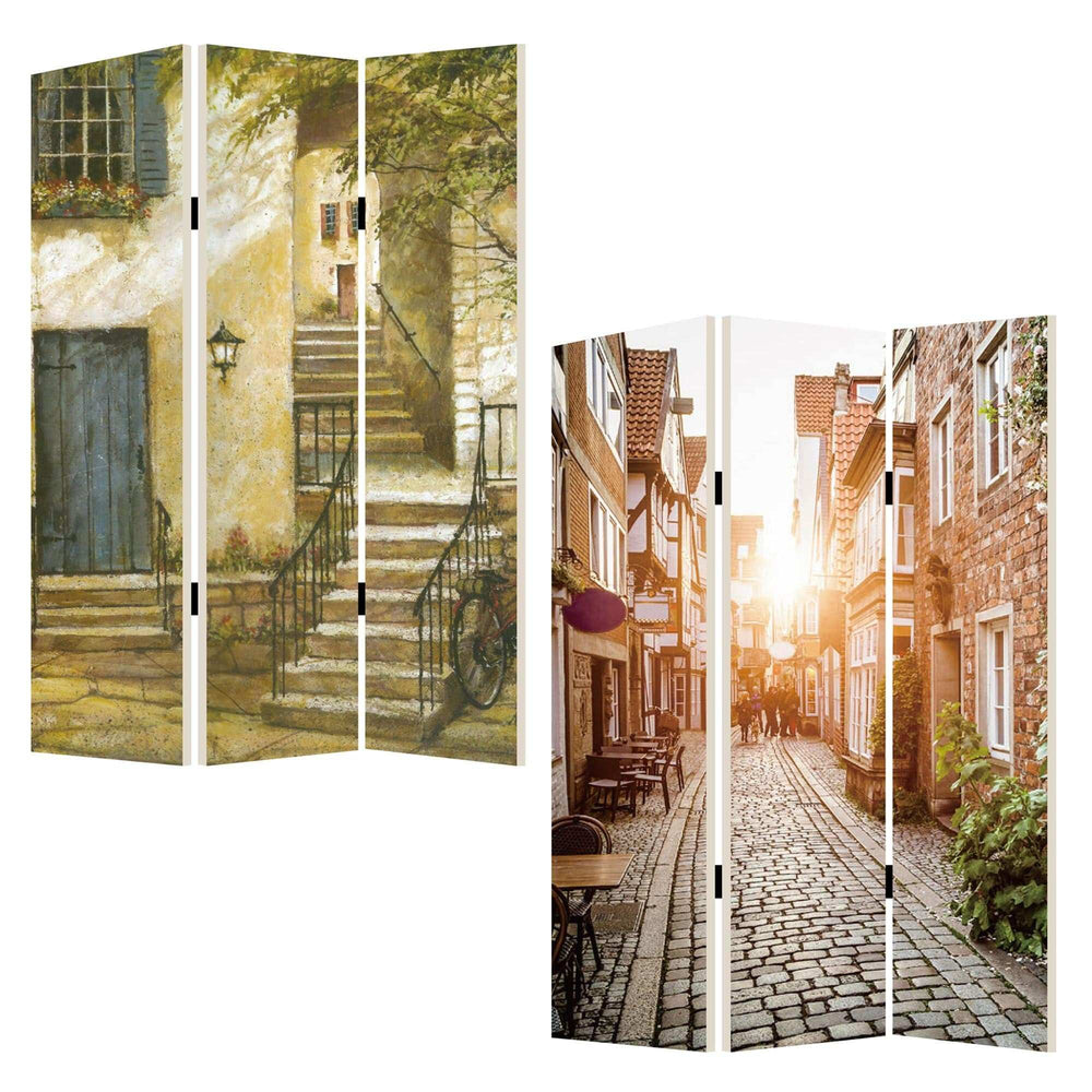 48 X 72 Multi Color European Promenade Screen - Homeroots - Flyclothing LLC