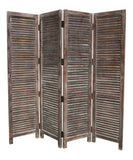 80 X 84 Brown Wood Screen - Homeroots - Flyclothing LLC