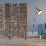 80 X 84 Brown Wood Screen - Homeroots - Flyclothing LLC