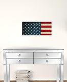 USA Flag Canvas Print Wall Art 2 Piece Set Wall Art - Homeroots - Flyclothing LLC