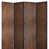 84" X 84" Brown Wood Screen - Homeroots - Flyclothing LLC