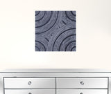 13" X 13" X 2" Gray Lined, Square - Wall Decor - Homeroots - Flyclothing LLC