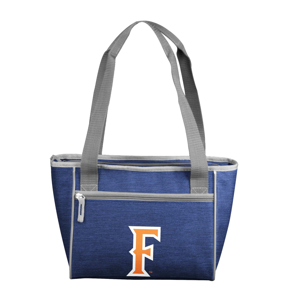Cal State Fullerton Crosshatch 16 Can Cooler Tote - Logo Brands - Flyclothing LLC