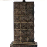 4.75 X 9.5 X 29.5 Brown Vintage With Metal Pedestal - Table Lamp - Homeroots - Flyclothing LLC