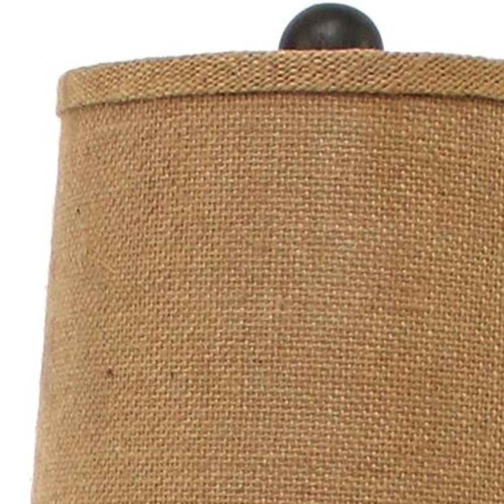 8 X 7 X 29 Bronze Minimalist - Accent Table Lamp - Homeroots - Flyclothing LLC