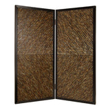 63" X 84" Multi Color Wood Screen - Homeroots