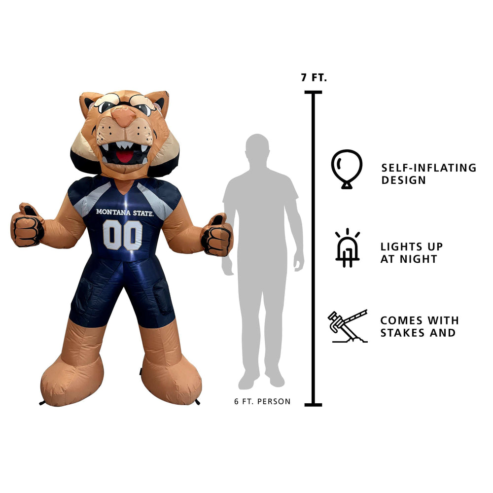 Montana State Yard Inflatable Mascot - Logo Brands - Flyclothing LLC