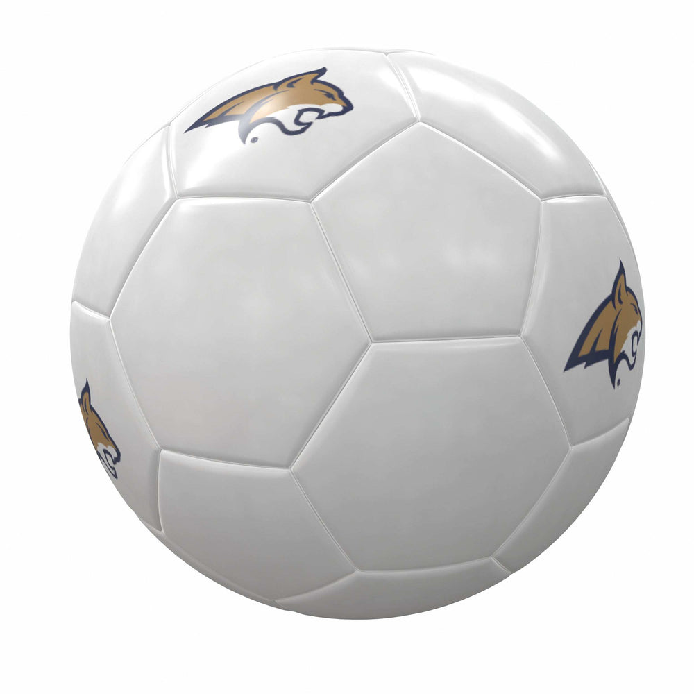 Montana State White Soccer Ball - Logo Brands - Flyclothing LLC