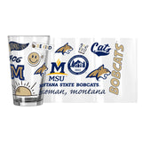 Montana State 16oz Native Pint Glass - Logo Brands - Flyclothing LLC