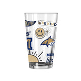 Montana State 16oz Native Pint Glass - Logo Brands - Flyclothing LLC