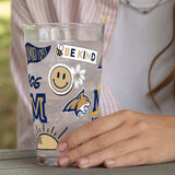Montana State 16oz Native Pint Glass - Logo Brands - Flyclothing LLC