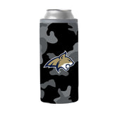 MT State Black Camo 12oz Slim Can Coolie - Logo Brands - Flyclothing LLC
