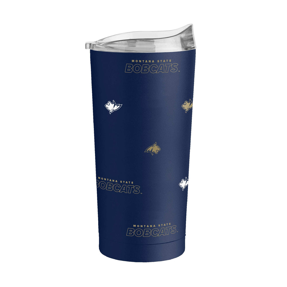 Montana State 20oz Step And Repeat Powder Coat Tumbler - Logo Brands - Flyclothing LLC