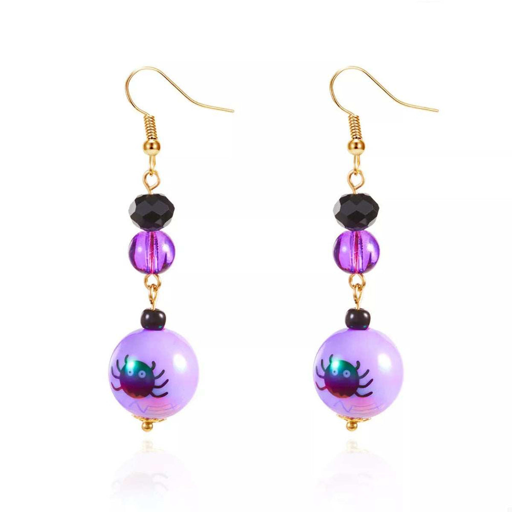 Halloween Acrylic Drop Earrings - Trendsi - Flyclothing LLC
