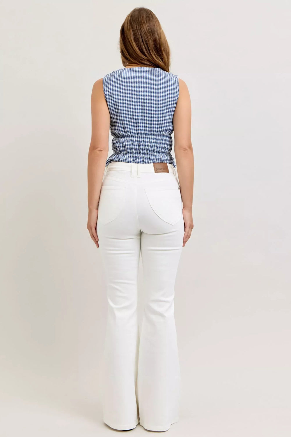 Judy Blue High-Waisted Tummy Control Flare Jeans - Trendsi - Flyclothing LLC