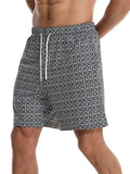 Men's Drawstring Printed Shorts with Pockets - Trendsi - Flyclothing LLC